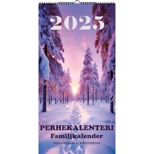 Kalenteri perhekalenteri vuodenajat 2025 Aika