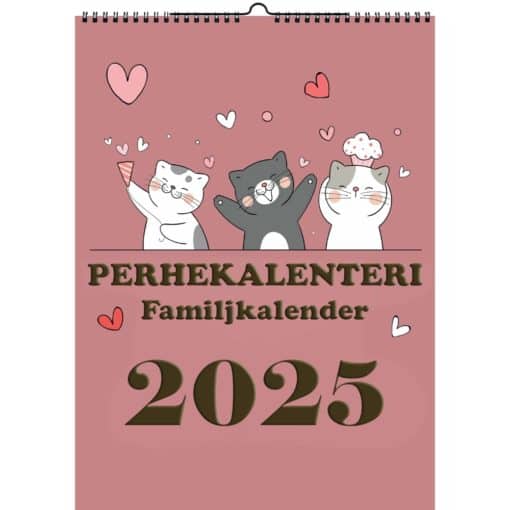 Kalenteri perhekalenteri 2025 Aika