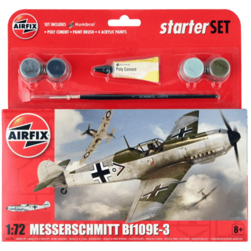 Airfix Messershmitt Bf109E-3 lentokone-pienoismalli