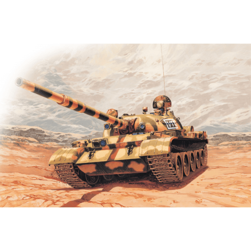 Italeri T-62 tankki koottava pienoismalli IT7006 - Image 2