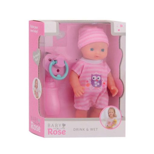 Nukke 17 cm pissaava Baby Rose erilaisia