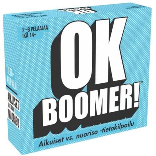 Ok! Boomeri! tietopeli 14v