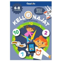 Oppi & Ilo Kellonajat puuha- ja tarrakirja