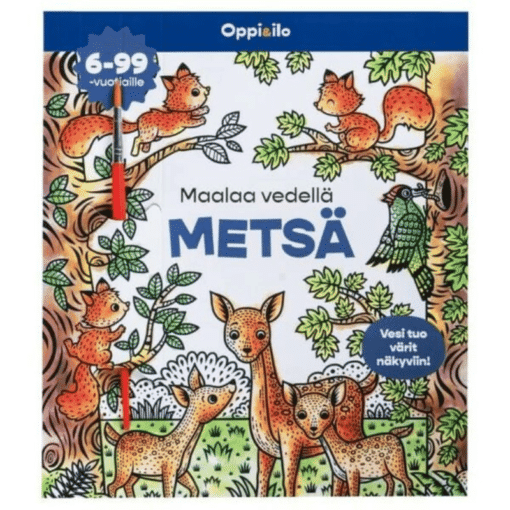 Oppi & Ilo Maalaa Vedellä Metsä