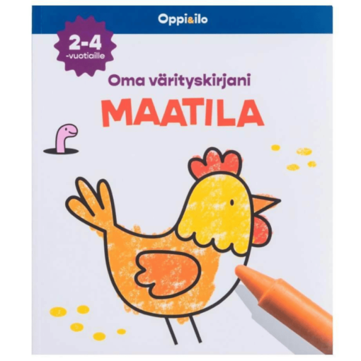 Oppi & Ilo Maatila Värityskirja