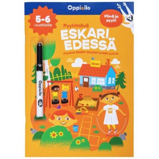 Oppi & Ilo Pyyhittävä Eskari Edessä
