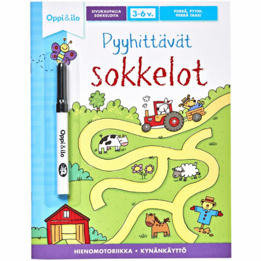 Oppi & Ilo Pyyhittävät sokkelot