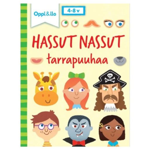 Oppi & ilo minipuuhakirja hassut nassut