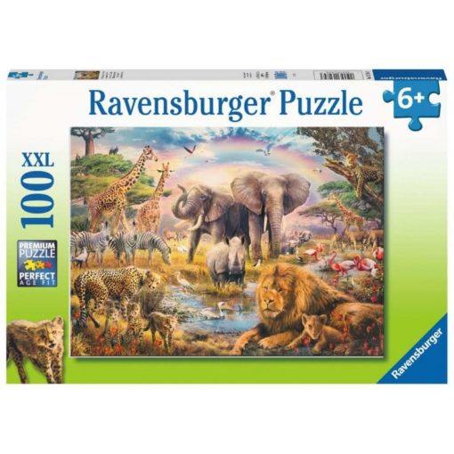Palapeli 100 palaa villieläimet Ravensburger