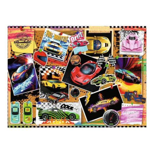Palapeli 100 XXL palaa Unelma autot Ravensburger - Image 2