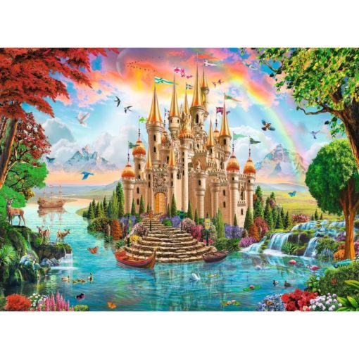 Palapeli 100 palaa sateenkaarilinna Ravensburger - Image 2