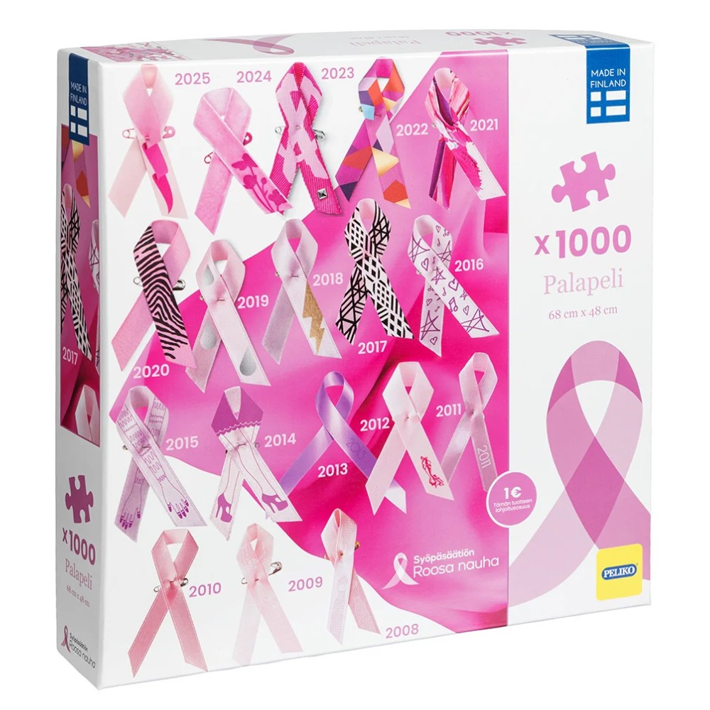 Palapeli 1000 Roosa Nauha 2025
