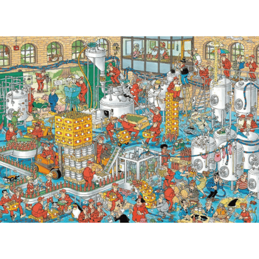 Palapeli 1000 palaa Comic Olutpanimo