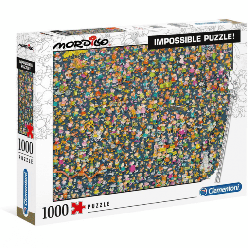 Palapeli 1000 palaa Impossible Mordillo Clementoni