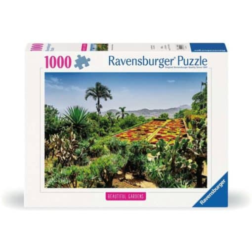 Palapeli 1000 palaa Madeira Botanical Garden Ravensburger