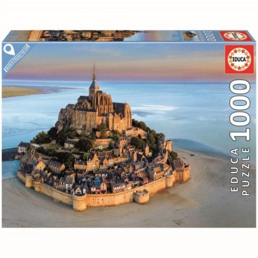 Palapeli 1000 palaa Mont-Saint-Michel Educa