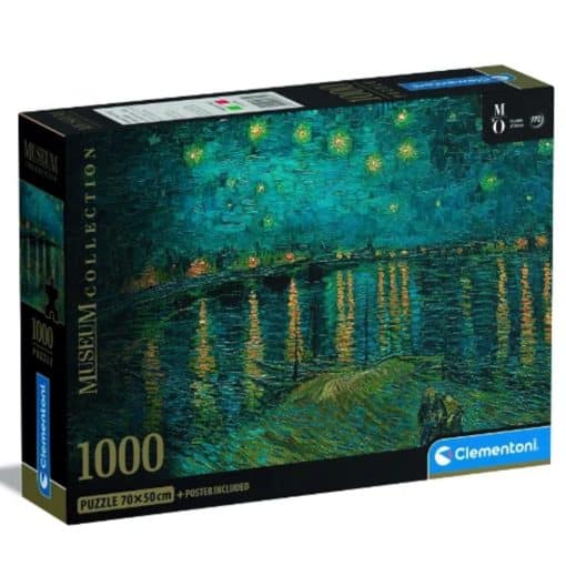 Palapeli 1000 palaa Museum La Nuit Étoilée Clementoni