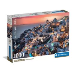 Palapeli 1000 palaa Santorinin varjot