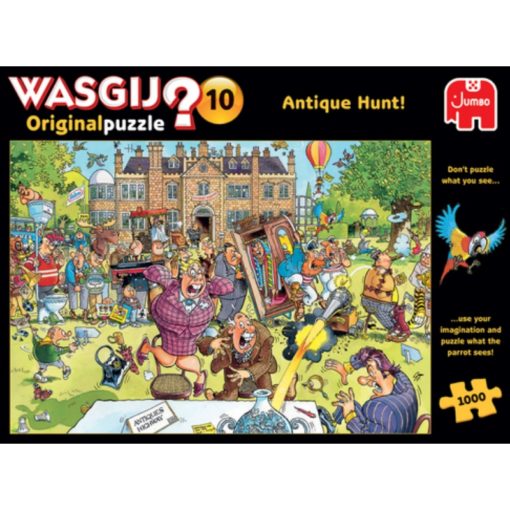Palapeli 1000 palaa Wasgij 10 Antique Hunt!