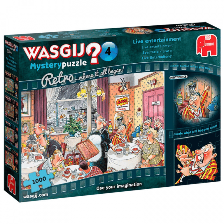 Palapeli 1000 palaa Wasgij 4 Retro