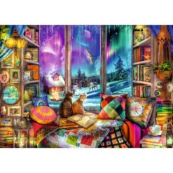 Palapeli 1000 palaa Winter Reading Nook Ravensburger