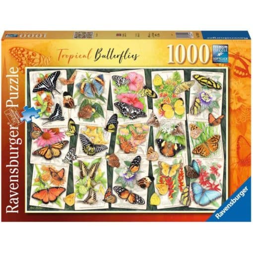 Palapeli 1000 palaa perhoset Ravensburger