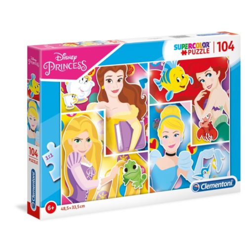 Prinsessa Clementoni palapeli 104 palaa 