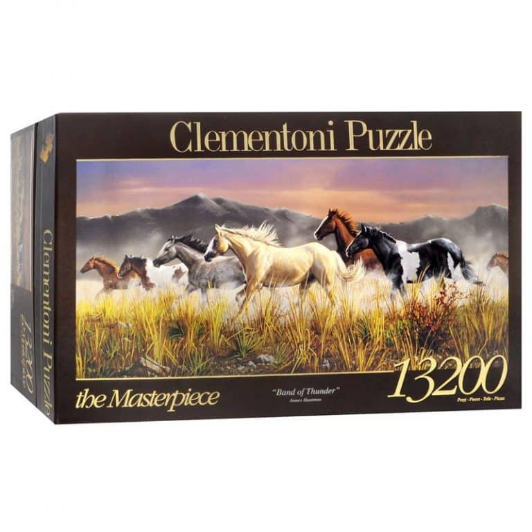 Palapeli 13 200 palaa Hevoset Clementoni