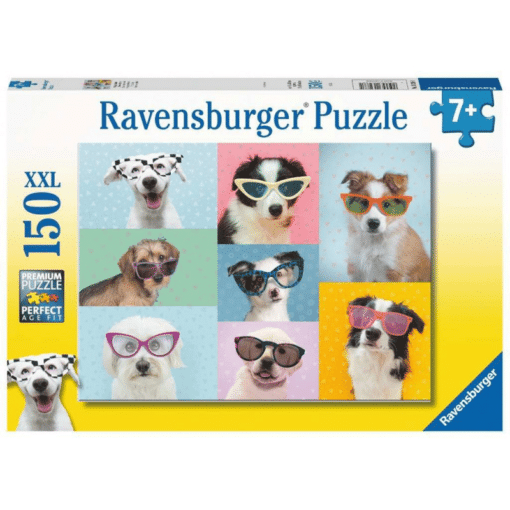Palapeli 150 XXL palaa Hauskat koirat Ravensburger