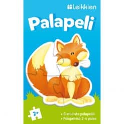 Palapeli 2-3-4 palaa eläimet Leikkien