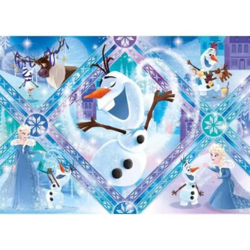Palapeli 20 palaa x 2 Frozen Olaf Clementoni