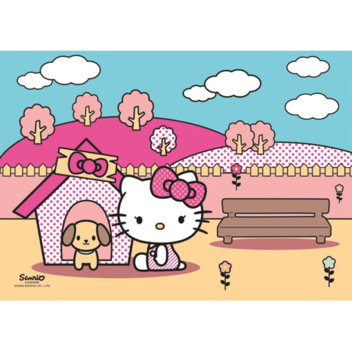 palapeli hello kitty house