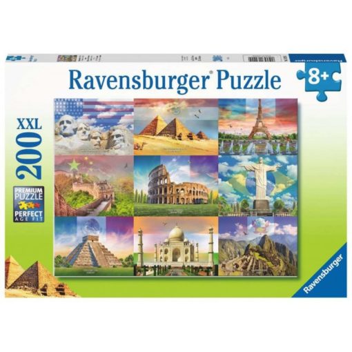 Palapeli 200 palaa nähtävyydet Ravensburger - Image 2