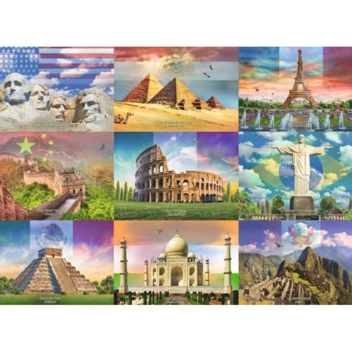 Palapeli 200 palaa nähtävyydet Ravensburger