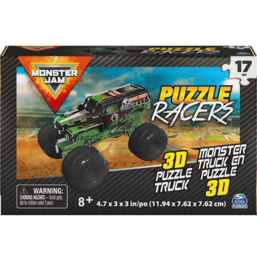 3D Palapeli 3D Monster Jam Puzzle Racers 17 osaa