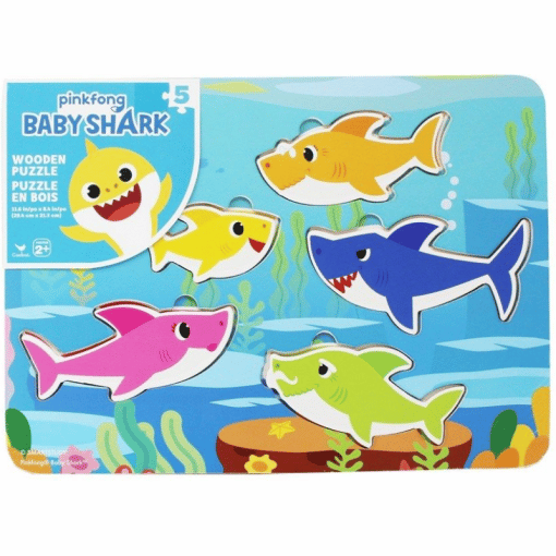 Palapeli 5 palaa Baby Shark