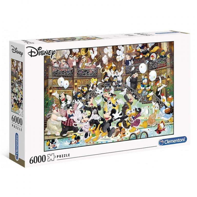 Palapeli 6000 palaa Disney Gala Clementoni