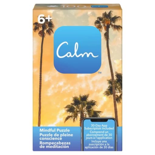 Palapeli Calm Mindful 100 palaa palmupuut