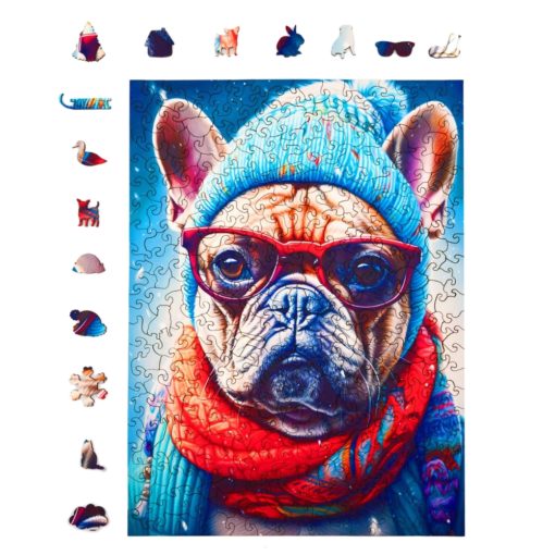 Palapeli puinen Bulldog 5017 316 palaa