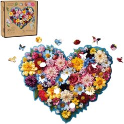 Palapeli puinen Floral 5080 100 palaa