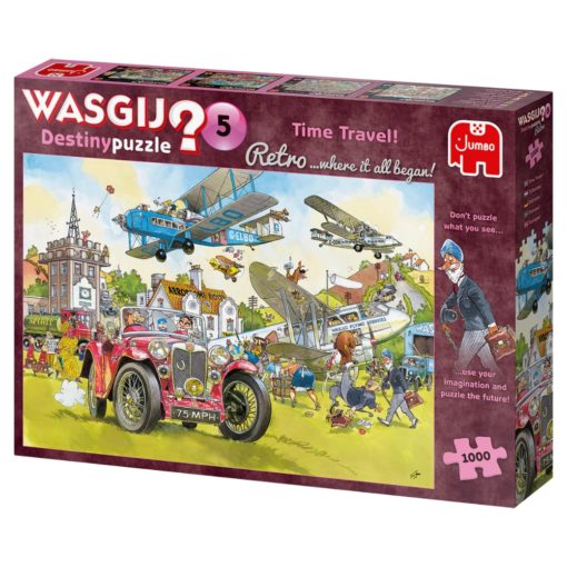 Palapelit 1000 palaa Wasgij 5 Time Travel