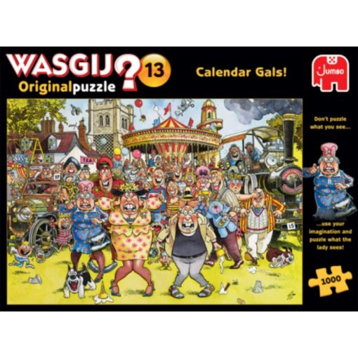 Palapeli 1000 palaa Wasgij 13 Calendar Gals!