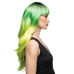 Peruukki Mystic vihreä liukuväri Boland