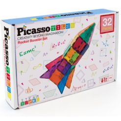 Picasso Tiles 32 osaa magneettirakentelu