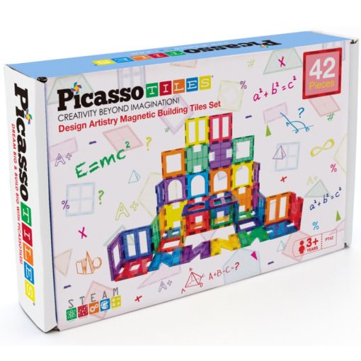 Picasso Tiles 42 osaa magneettirakentelu