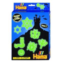 Hama-helmet 1500 kpl pimeässä hohtava