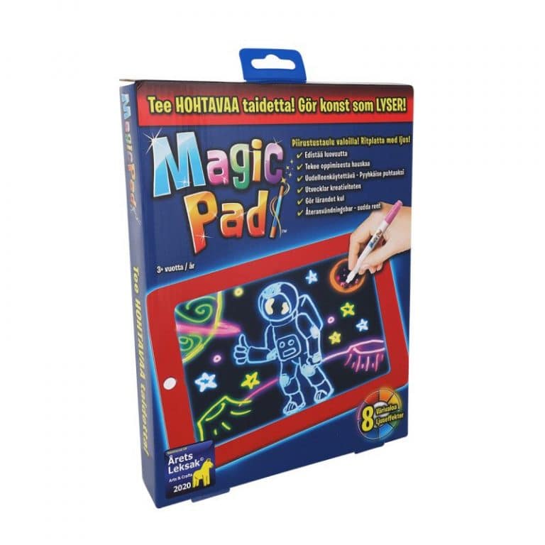 Piirustustaulu Magic Pad valolla