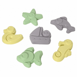 Plasto hiekkamuotit 6 kpl eco