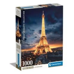 Palapeli 1000 palaa Eiffel-torni Clementoni