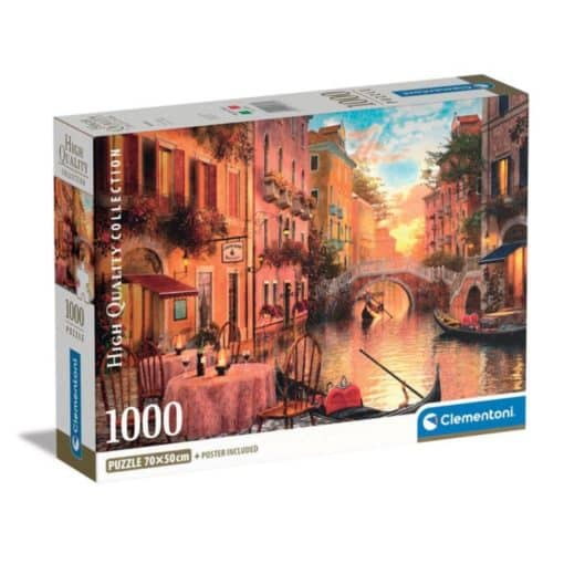 Palapeli 1000 palaa Venetsia Clementoni